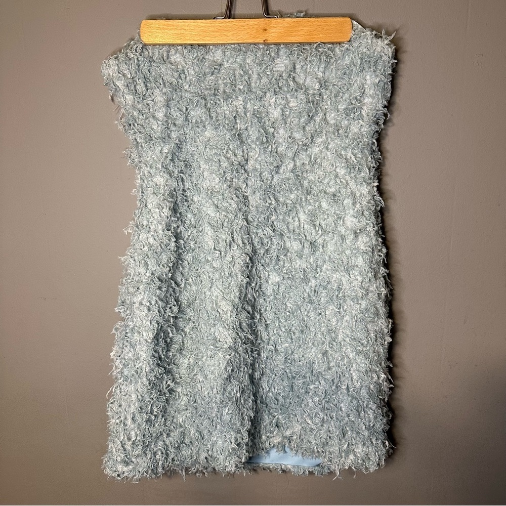 **NWT** Extro & Vert Faux Feather Mini Dress - Picture 5 of 15